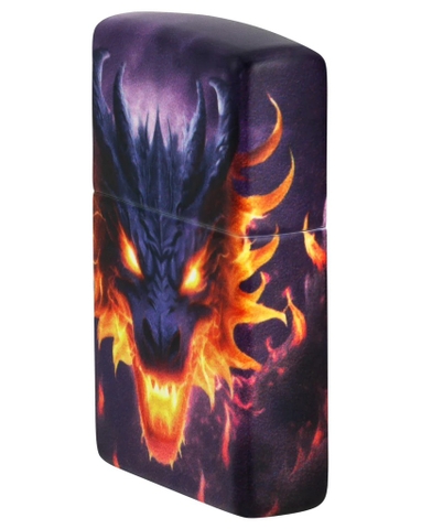 Bật Lửa ZIPPO - Classic - Glowing Dragon Design ( Rồng Phun Lửa)