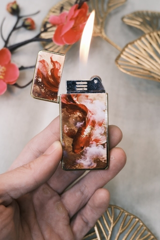 Bật Mỏng Bánh Xe - Cá Đỏ