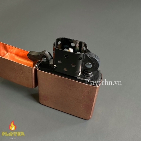 Zippo -Classic - Solid Copper (Đồng đỏ)