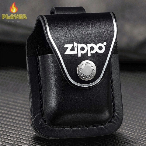 Bao Da Đựng Bật Lửa Nắp Bấm  - Màu  - Hãng Zippo