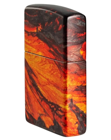 Bật Lửa ZIPPO - Classic - Lava Flow Design (Núi Lửa)