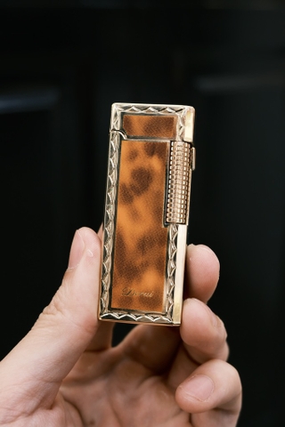 Derui Dunhill 2 Chế Độ - Cam Loang Viền Vàng