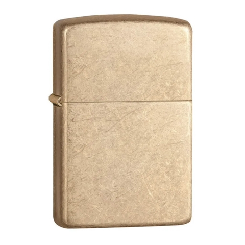 Bật Lửa ZIPPO - Armor - Tumbled Brass (Vàng Bụi)