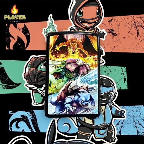 BẬT LỬA PLAYER - Phiên Bản 3 CHÚ POKEMON