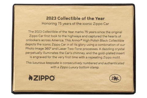 Bật Lửa ZIPPO - Car 75th Anniversary - Limited Edition (15000 Bản)