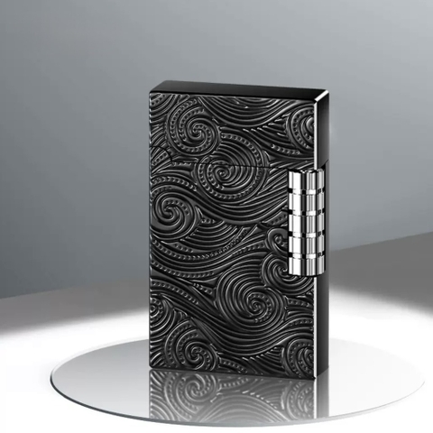 Quẹt Ngang - Vân Xoáy Vangoh - Đen