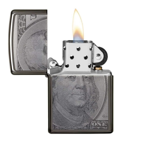 Bật Lửa ZIPPO - Classic - Currency Design (Dollar) - Z82