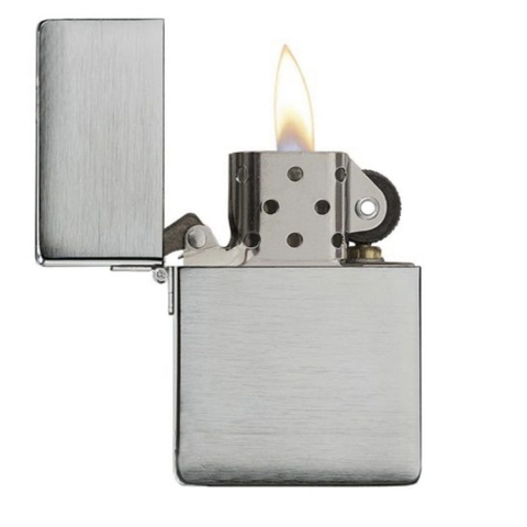 Bật Lửa ZIPPO - 1935.25 - Replica Brushed Chrome ( Bản  Ngoài)