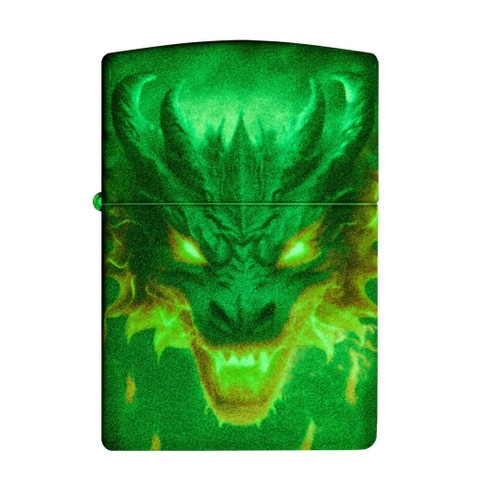 Bật Lửa ZIPPO - Classic - Glowing Dragon Design ( Rồng Phun Lửa)