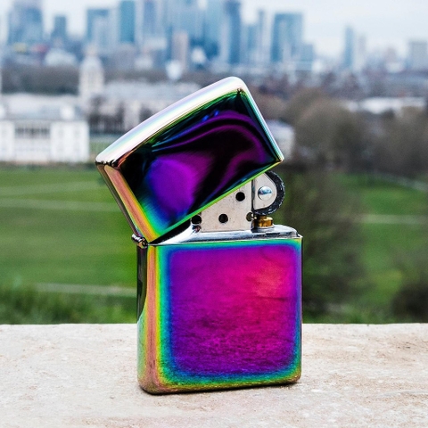 Bật Lửa ZIPPO - Classic - Multi Color Tím