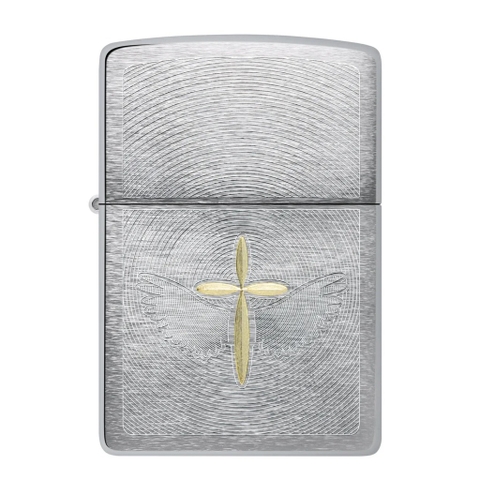 Bật Lửa ZIPPO - Classic - Angel Aura Design (Thánh Giá Thiên Sứ)