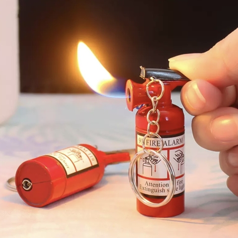 Bật Lửa Móc Khóa - Phiên Bản Bình Cứu Hỏa