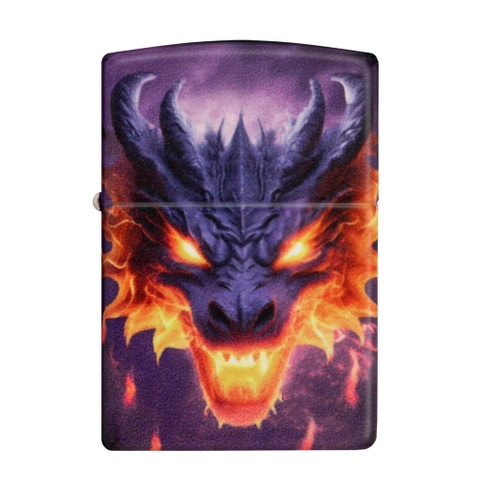 Bật Lửa ZIPPO - Classic - Glowing Dragon Design ( Rồng Phun Lửa)
