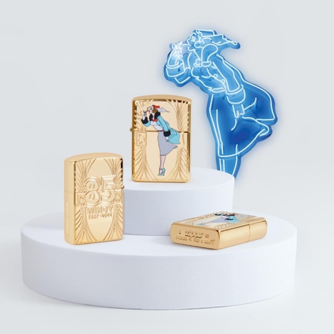 Bật Lửa ZIPPO - Luxury - Windy 85th Anniversary Collectible (Bản kỷ niệm 85 năm)