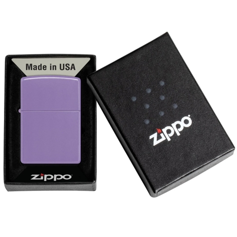 Bật Lửa ZIPPO - Classic - Smoky Lavender ( Tím Oải ương)