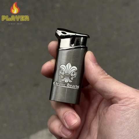 Bật Lửa - Chrome Hearts- Phiên Bản Đầu Ngang (Lửa Thường)