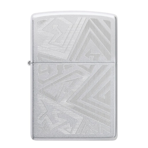 Bật Lửa ZIPPO - Classic - Which Way? Design ( Mũi Tên Satin)