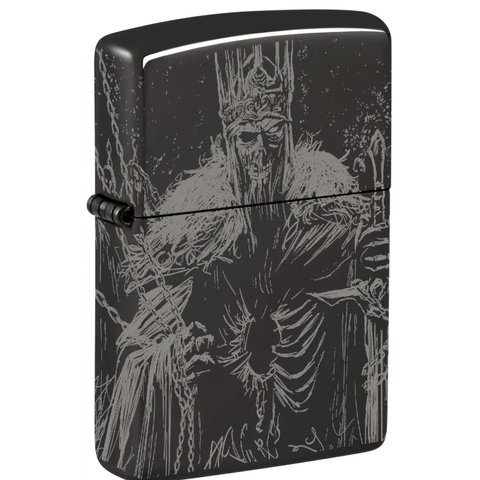 Bật Lửa ZIPPO - Classic - Skull King Design (Vua Xương)