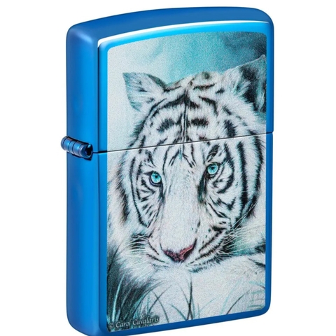 Bật Lửa ZIPPO - Classic - Carol Cavalaris (Linh Hồn Hổ Trắng)