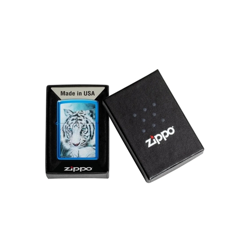 Bật Lửa ZIPPO - Classic - Carol Cavalaris (Linh Hồn Hổ Trắng)