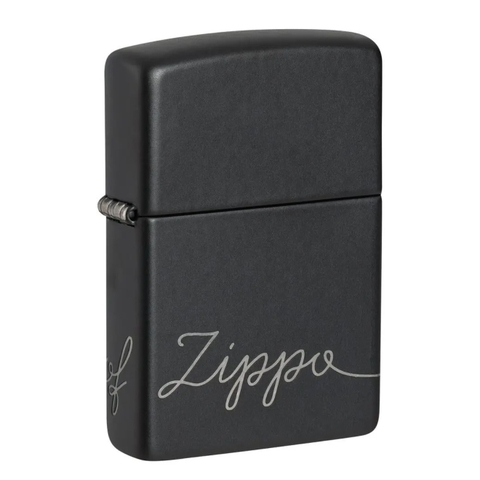 Bật Lửa ZIPPO - Classic - Zippo Design (Chữ ký Zippo)