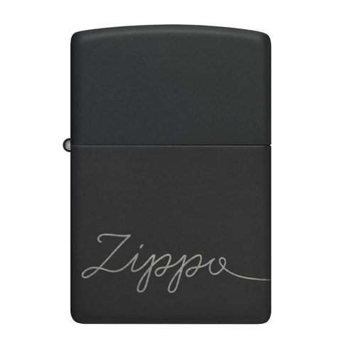 Bật Lửa ZIPPO - Classic - Zippo Design (Chữ ký Zippo)