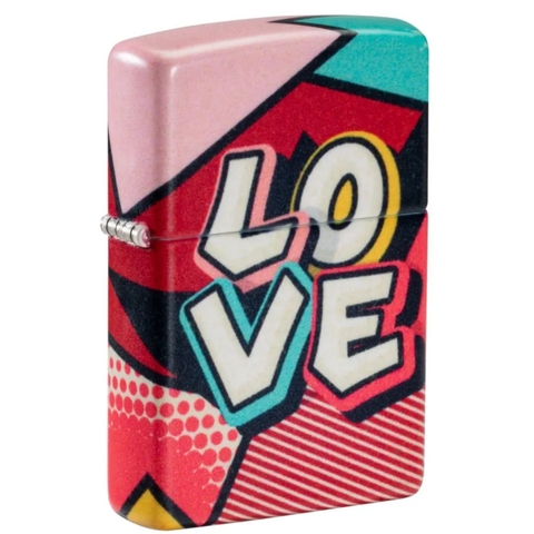 Bật Lửa ZIPPO - Classic - Love Design (Trái Tim)