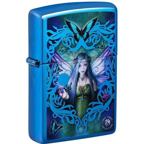 Bật Lửa ZIPPO - Classic - Anne Stokes Collection (Nàng Tiên Xanh)