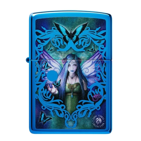 Bật Lửa ZIPPO - Classic - Anne Stokes Collection (Nàng Tiên Xanh)