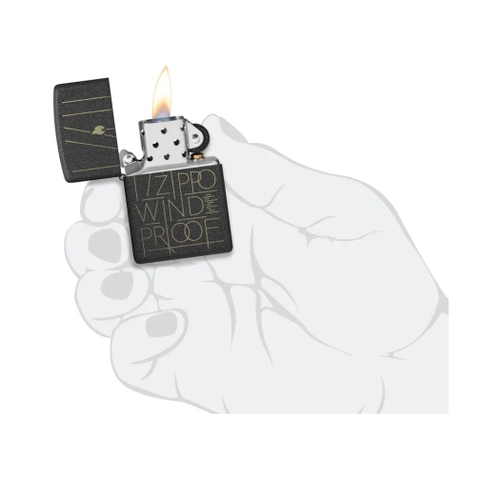 Bật Lửa ZIPPO - Classic - Line Art Zippo Design