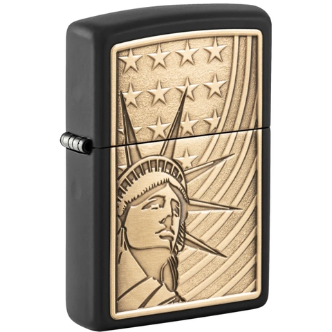 Bật Lửa ZIPPO - Classic - Lady Liberty Emblem (Nữ Thần Tự Do)