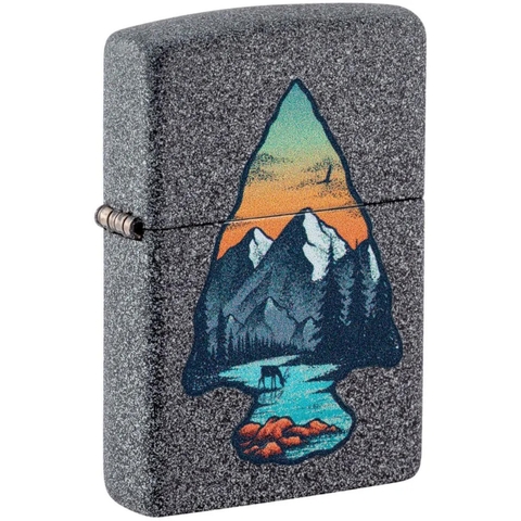 Bật Lửa ZIPPO - Classic - Mountain Design (Ngọn Núi)