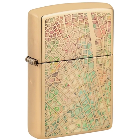 Bật Lửa ZIPPO - Classic - Dragonfly Wing Design (Cánh Chuồn Chuồn)