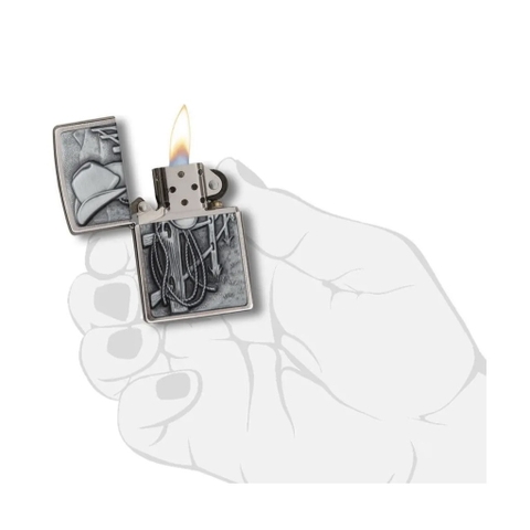 Bật Lửa ZIPPO - Classic - Resting Cowboy (Cao Bồi)
