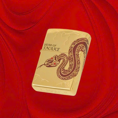 Bật Lửa ZIPPO - Classic - Year of the Snake Asia Limited Edition 2025 (Ất Tỵ)