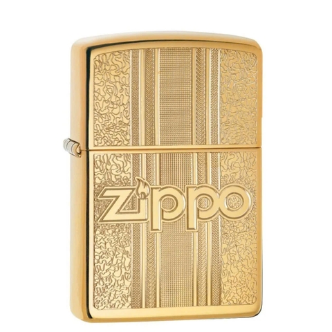 Bật Lửa ZIPPO - Classic - Zippo and Pattern Design (Zippo Họa Tiết Hoa Văn)