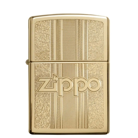 Bật Lửa ZIPPO - Classic - Zippo and Pattern Design (Zippo Họa Tiết Hoa Văn)