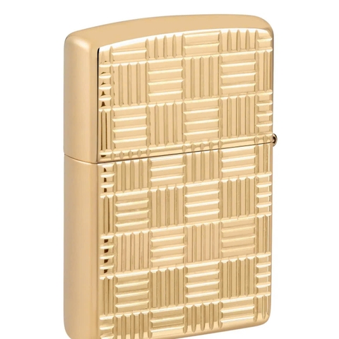 Bật Lửa ZIPPO - Armor® - Armor ® Deep Carve Zippo Design (Logo Zip Khắc Sâu)