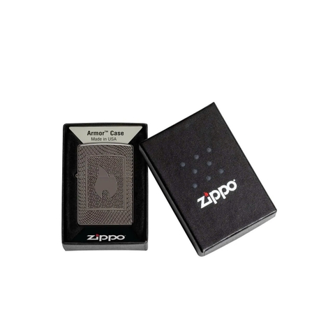 Bật Lửa ZIPPO - Armor® - Flame Pattern Design (Thiết Kế Ngọn Lửa)