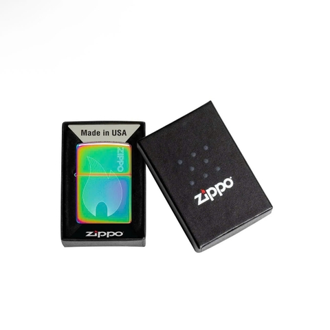 Bật Lửa ZIPPO - Classic - Zippo Flame (Ngọn Lửa Zippo Tím Titan)