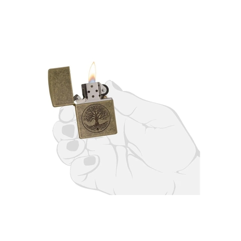 Bật Lửa ZIPPO - Classic - Tree of Life (Cây Sự Sống)