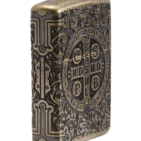Bật Lửa ZIPPO - Armor® - Armor® St. Benedict Design