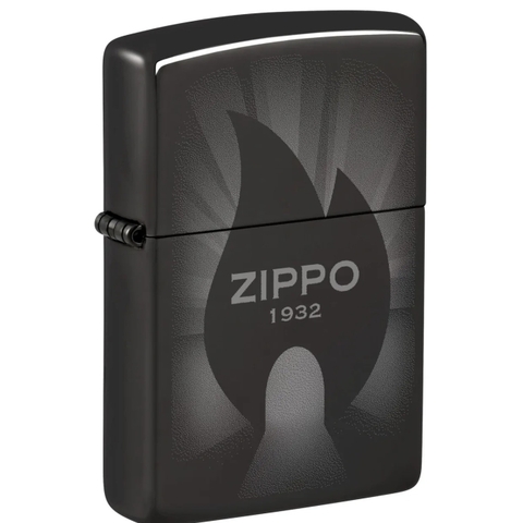Bật Lửa ZIPPO - Classic - Radiant Zippo Design (Ngọn Lửa Đen)