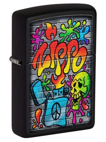 Bật Lửa ZIPPO - Classic - Street Art (Tranh Đường Phố)