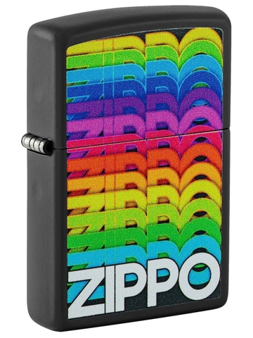 Bật Lửa ZIPPO - Classic - Techno Zippo sign (Logo Zippo Phong Cách Techno)