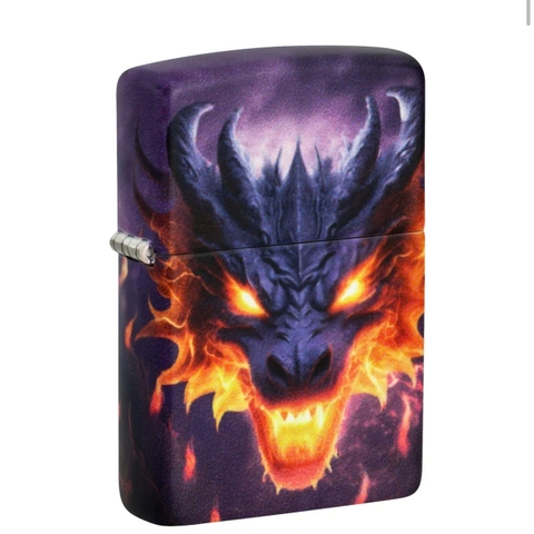 Bật Lửa ZIPPO - Classic - Glowing Dragon Design (Rồng Phát Sáng)