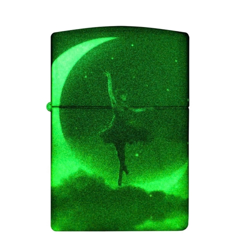 Bật Lửa ZIPPO - Classic - Mythological Design (Vũ Công Mặt Trăng)