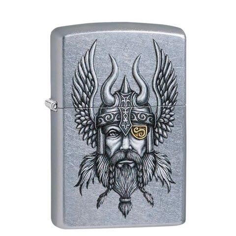 Bật Lửa ZIPPO - Classic - Zippo Viking Warrior Design (Chiến Binh Viking)