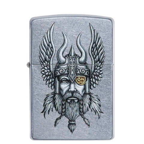 Bật Lửa ZIPPO - Classic - Zippo Viking Warrior Design (Chiến Binh Viking)