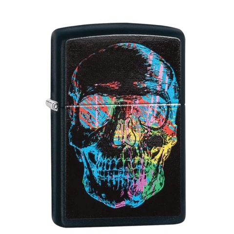 Bật Lửa ZIPPO - Classic - Colorful Skull (Đầu Lâu Sắc Màu)